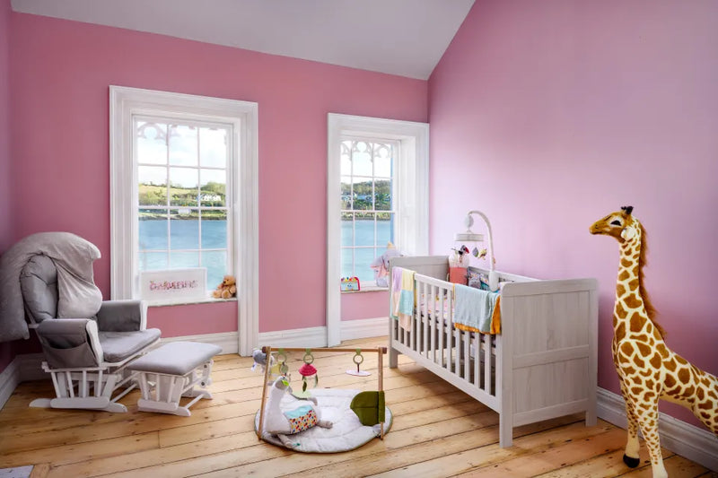 A perfect pink nursery