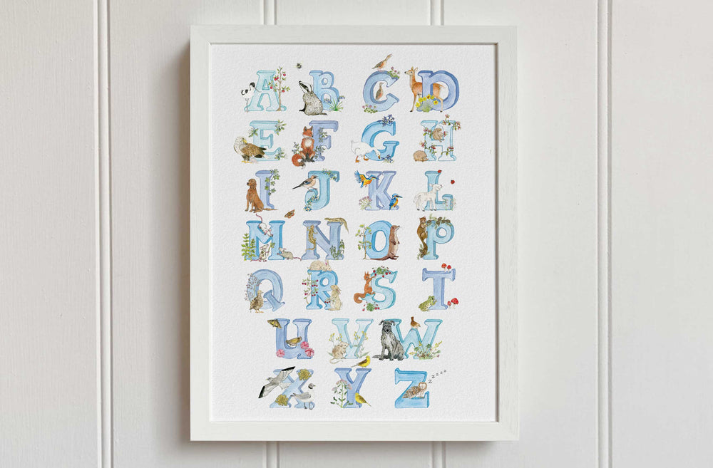 Natural Ireland Alphabet Posters