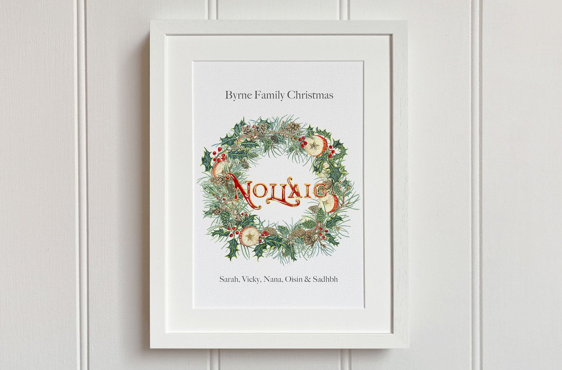 Nollaig Irish Winter Wreath