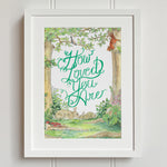 How Loved You Are Print