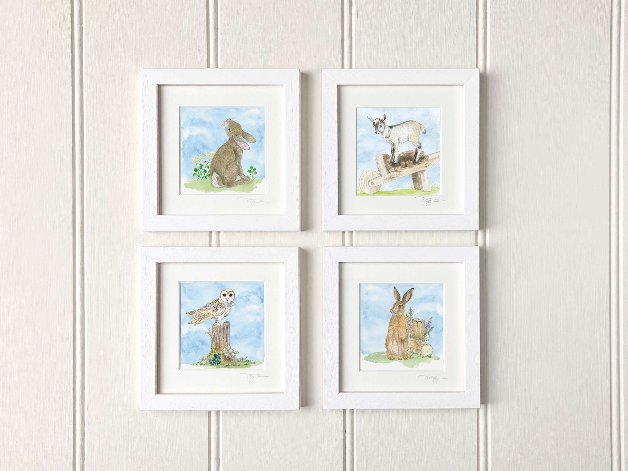 Woodland Animal Miniature Frame